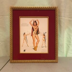 EARL MACPHERSON - ARTIST SKETCH PAD PRINT - 1956 - INDIAN MAIDEN